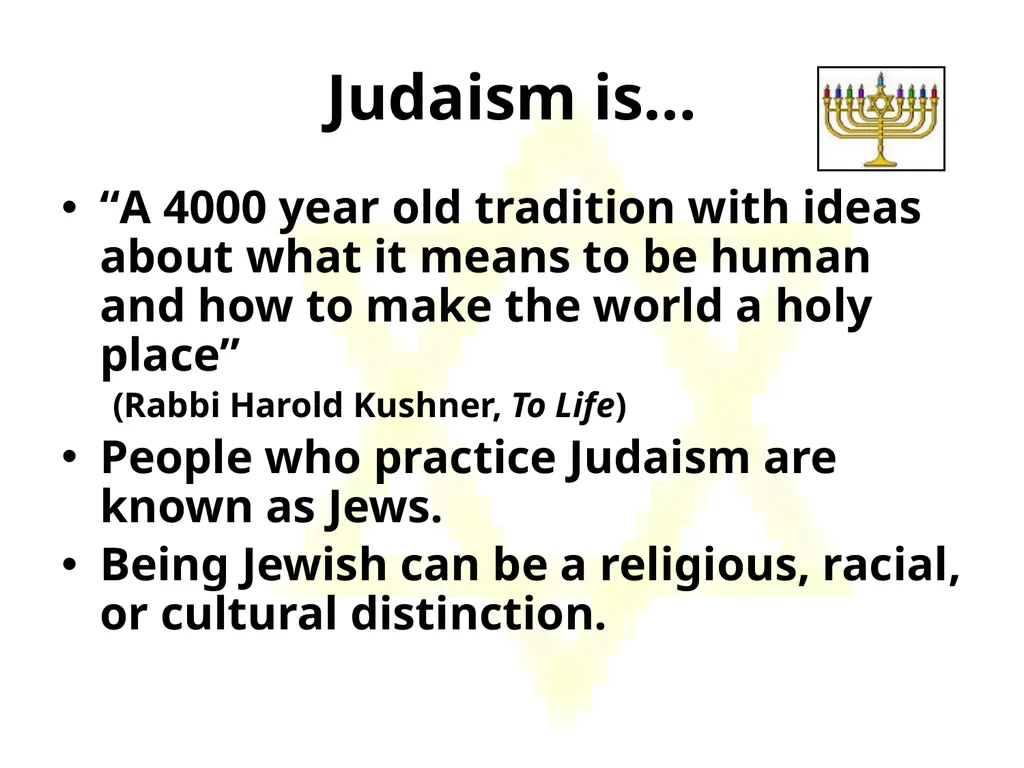 Judaism Bell Ringer – 8/11 Write down 3 things you - slide 3 of 40