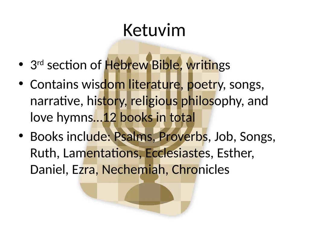 Judaism Bell Ringer – 8/11 Write down 3 things you - slide 36 of 40
