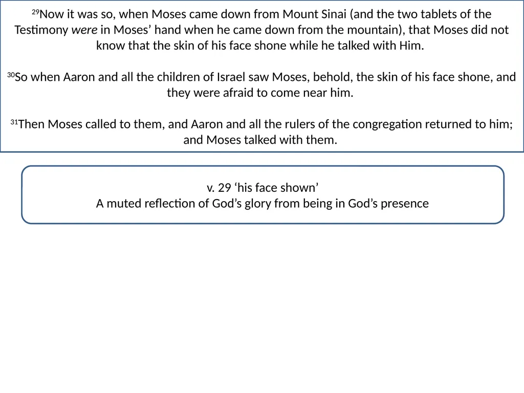 Exodus 33-34 Bible Study 1Then the Lord said to - slide 18 of 20