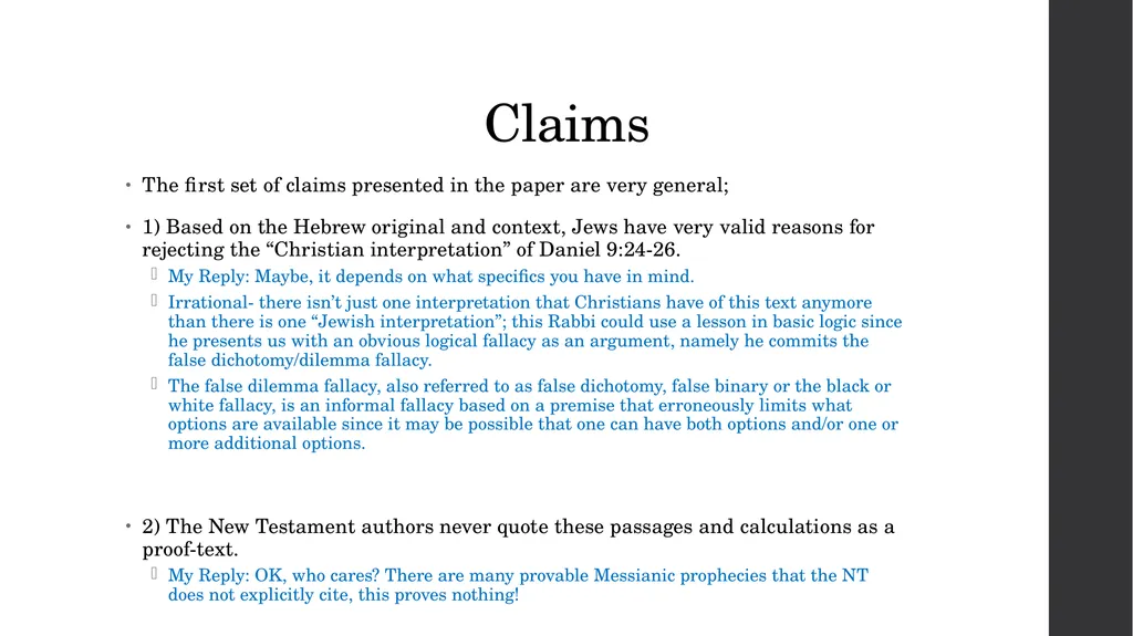 Refuting the Rabbis Jews for Judaism vs. Jews for - slide 3 of 28