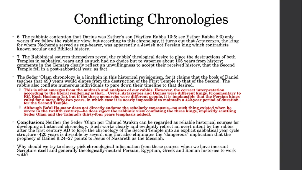 Refuting the Rabbis Jews for Judaism vs. Jews for - slide 23 of 28