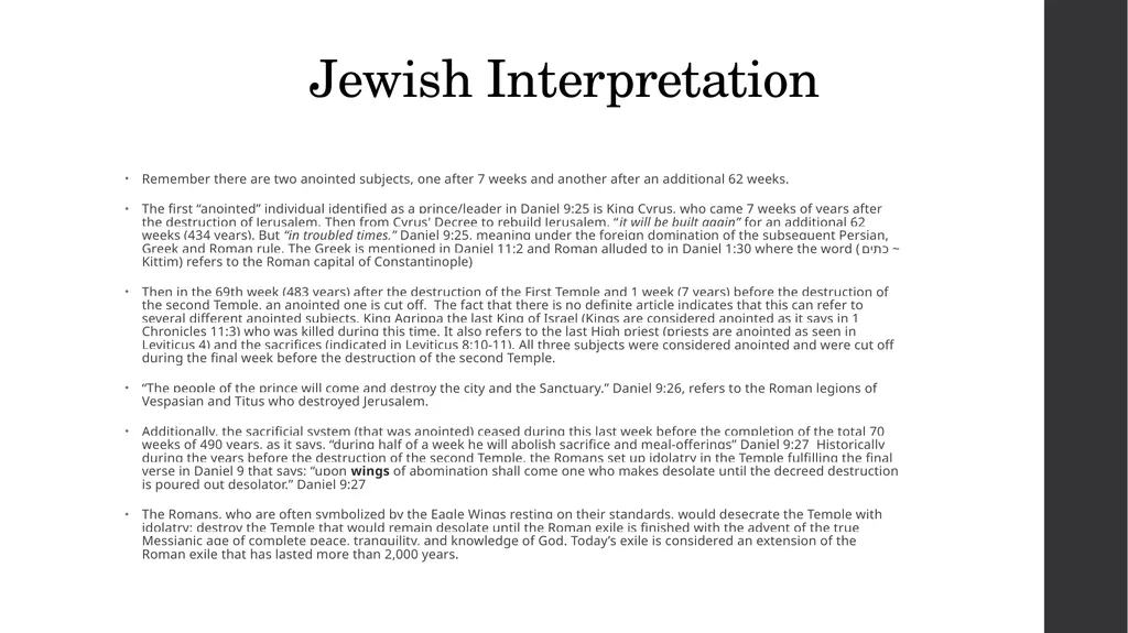 Refuting the Rabbis Jews for Judaism vs. Jews for - slide 27 of 28