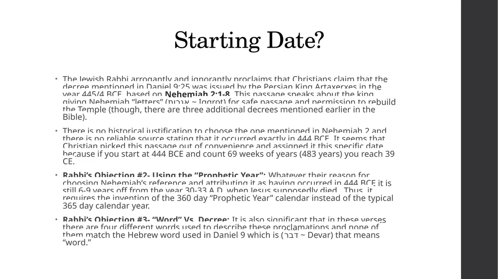 Refuting the Rabbis Jews for Judaism vs. Jews for - slide 6 of 28