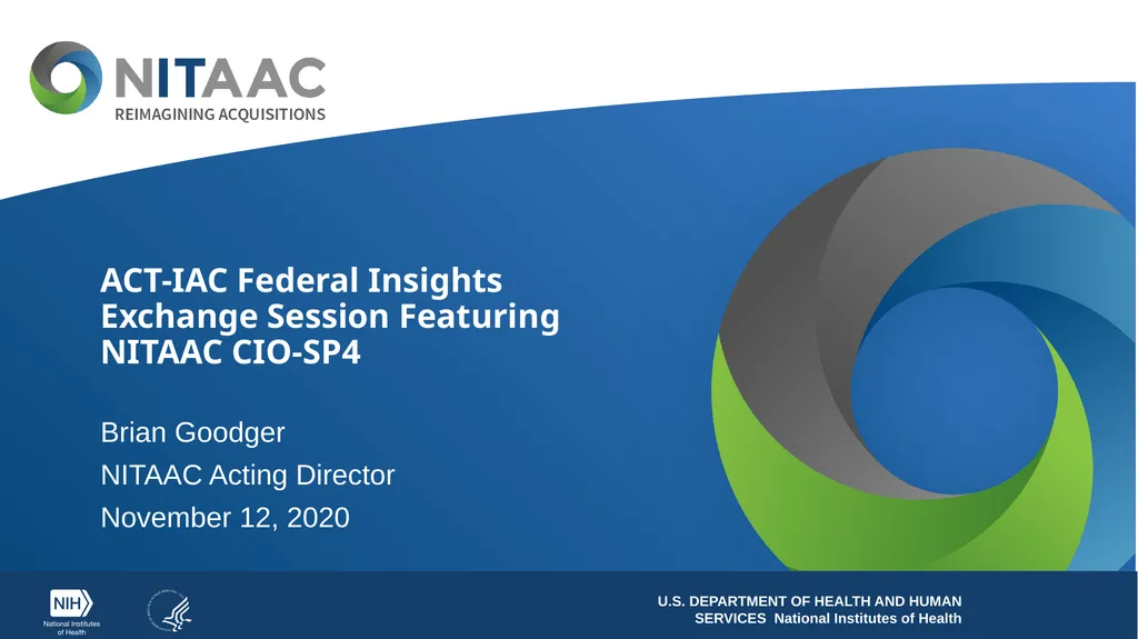 Welcome to the Federal Insights Exchange Virtual - slide 8 of 25