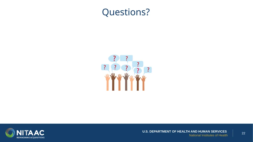 Welcome to the Federal Insights Exchange Virtual - slide 22 of 25