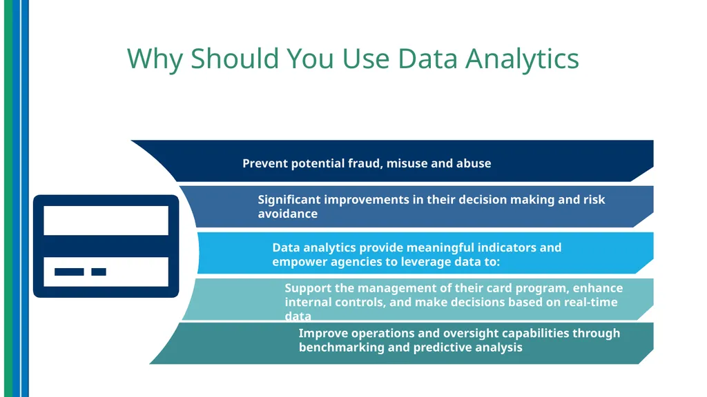 Use of Data Analytics for Effective Program - slide 6 of 36