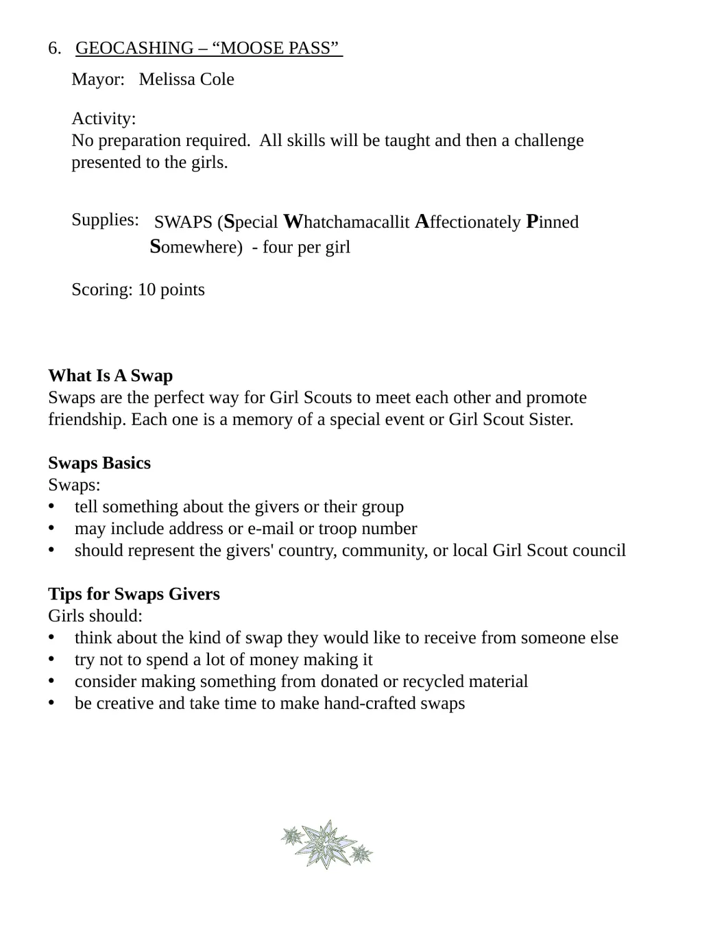 WELCOME GSHH Winter Programs This winter Girl - slide 20 of 25