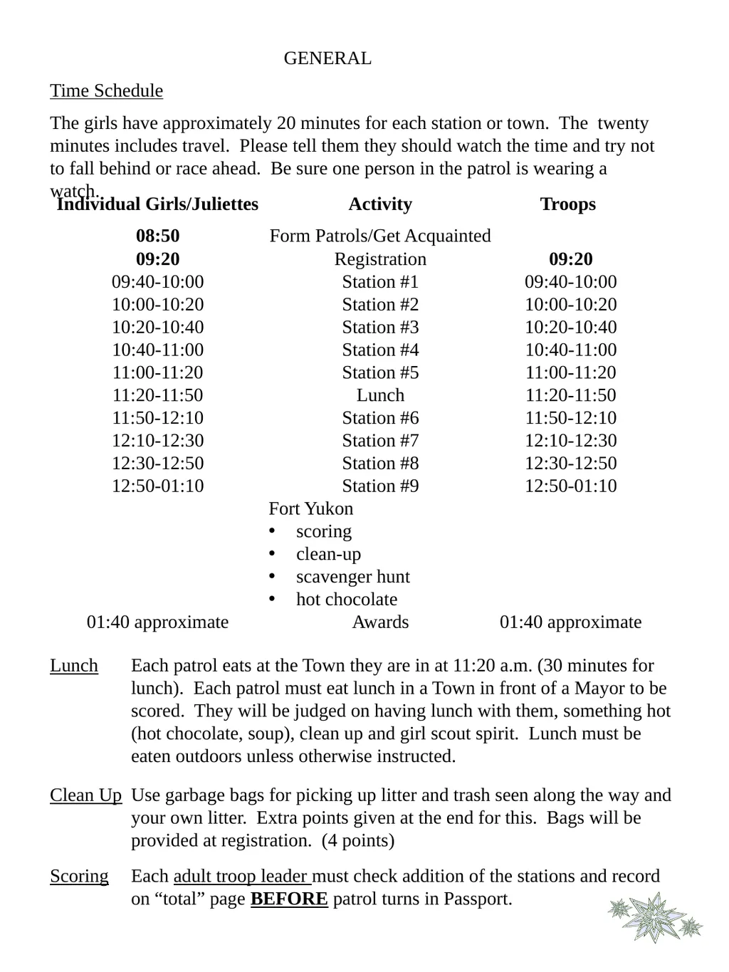 WELCOME GSHH Winter Programs This winter Girl - slide 23 of 25