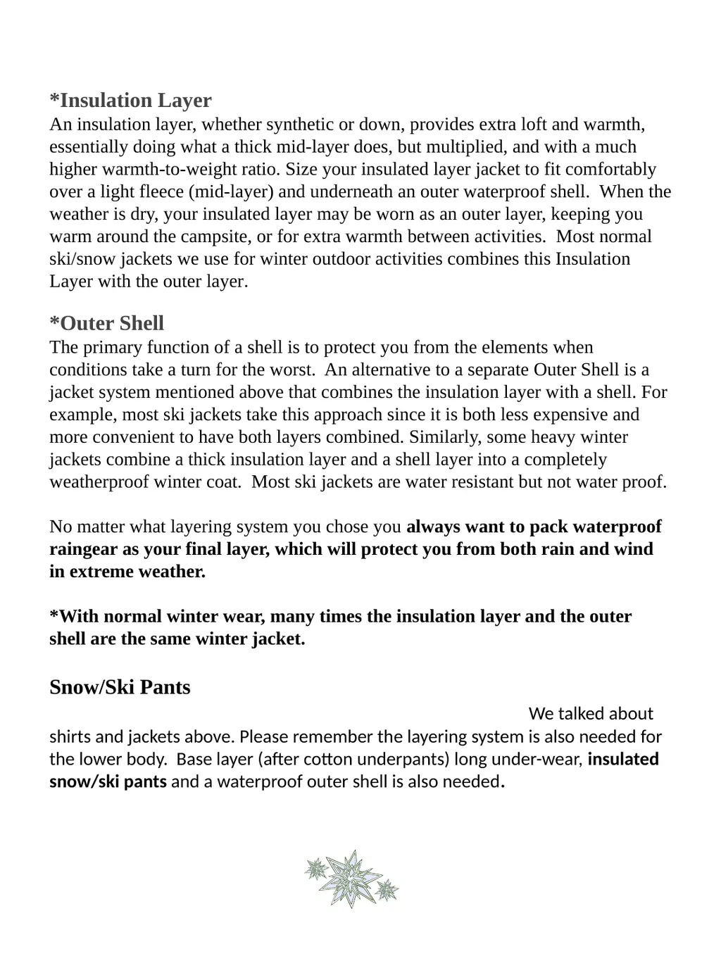 WELCOME GSHH Winter Programs This winter Girl - slide 9 of 25