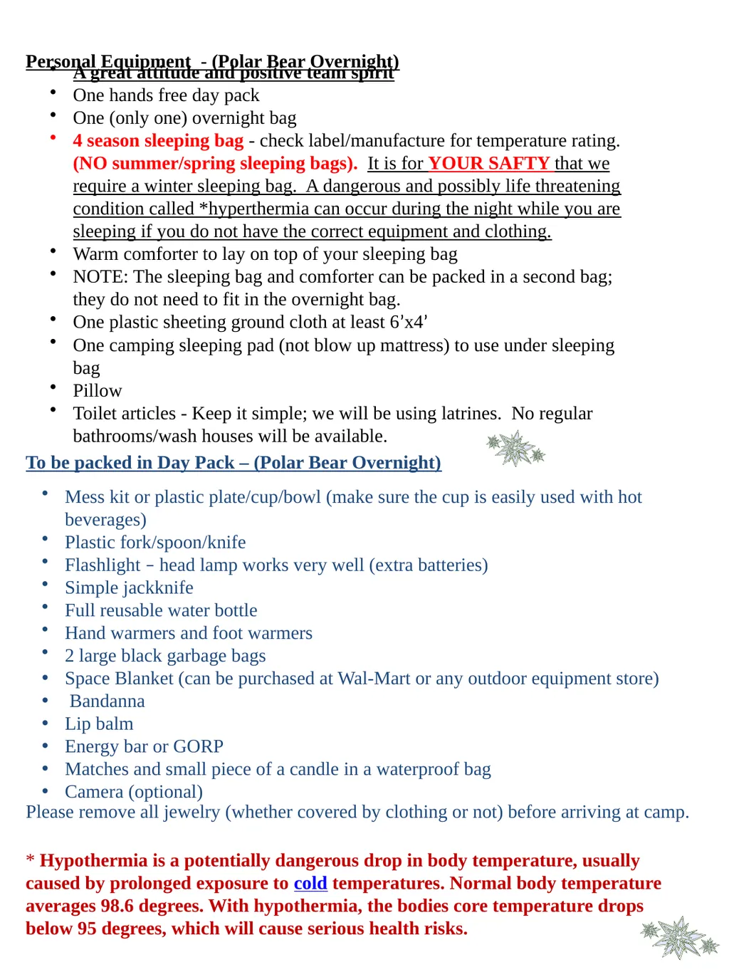 WELCOME GSHH Winter Programs This winter Girl - slide 4 of 25