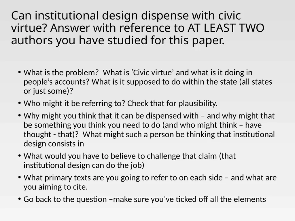 The Essay Requirement: The long, formally assessed - slide 4 of 32