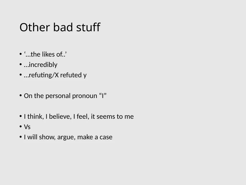 The Essay Requirement: The long, formally assessed - slide 21 of 32