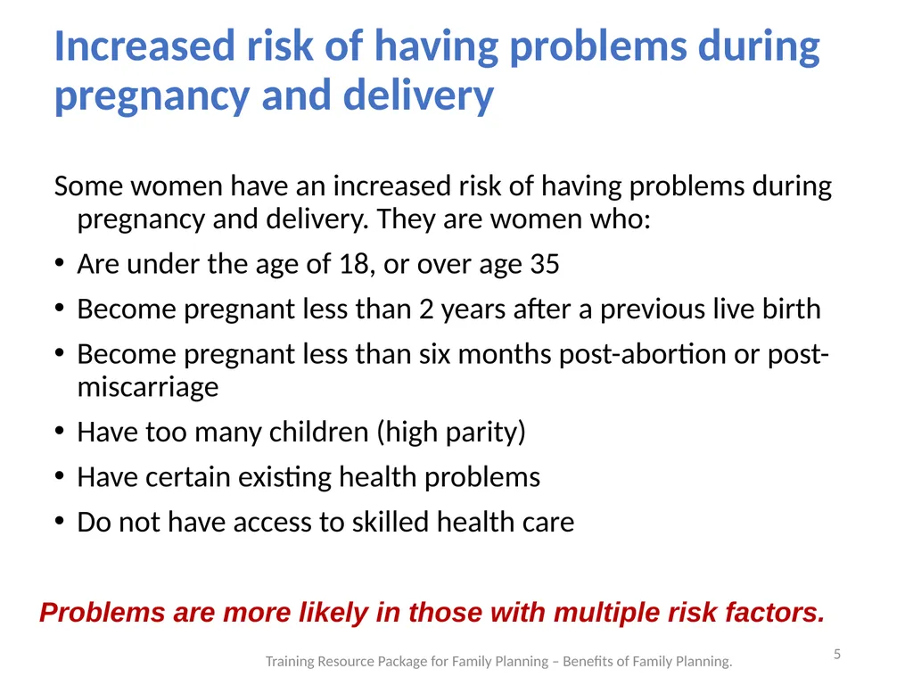 Contraceptive methods: overview Raqibat Idris, - slide 5 of 24