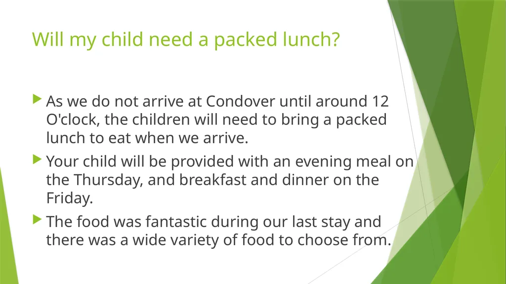 Year 4 Condover Hall Residential 2022 What does - slide 10 of 18