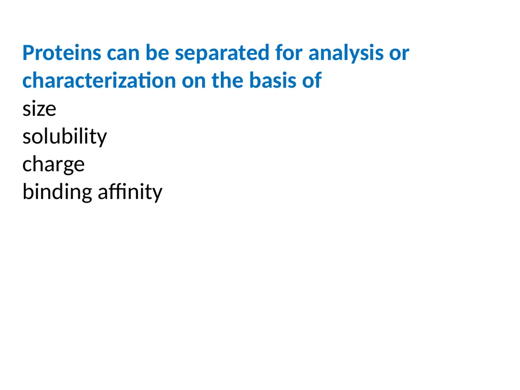 Classification of proteins I- Simple proteins: - slide 13 of 15