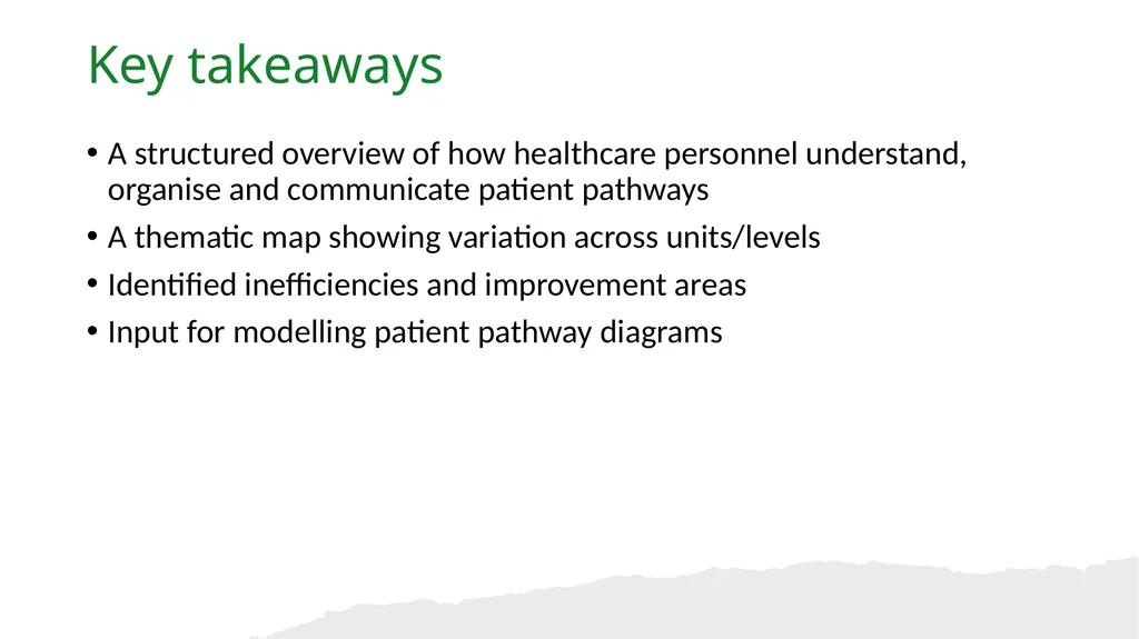 Validated Interview Guide: Healthcare Providers’ - slide 26 of 28