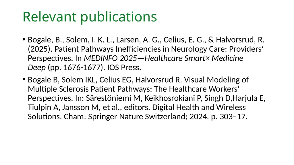 Validated Interview Guide: Healthcare Providers’ - slide 27 of 28
