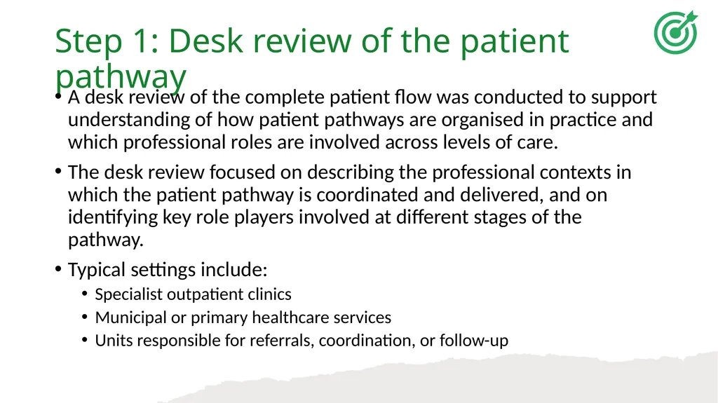 Validated Interview Guide: Healthcare Providers’ - slide 7 of 28