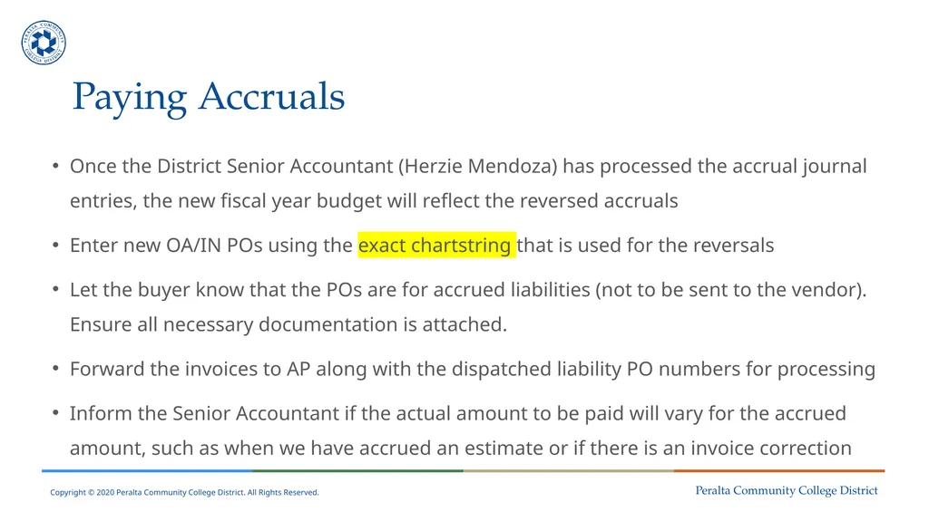District Finance Training Session No. 4 May 11, - slide 42 of 49