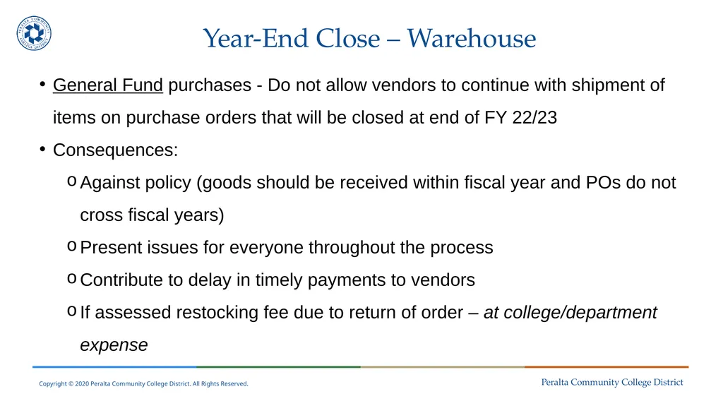 District Finance Training Session No. 4 May 11, - slide 27 of 49