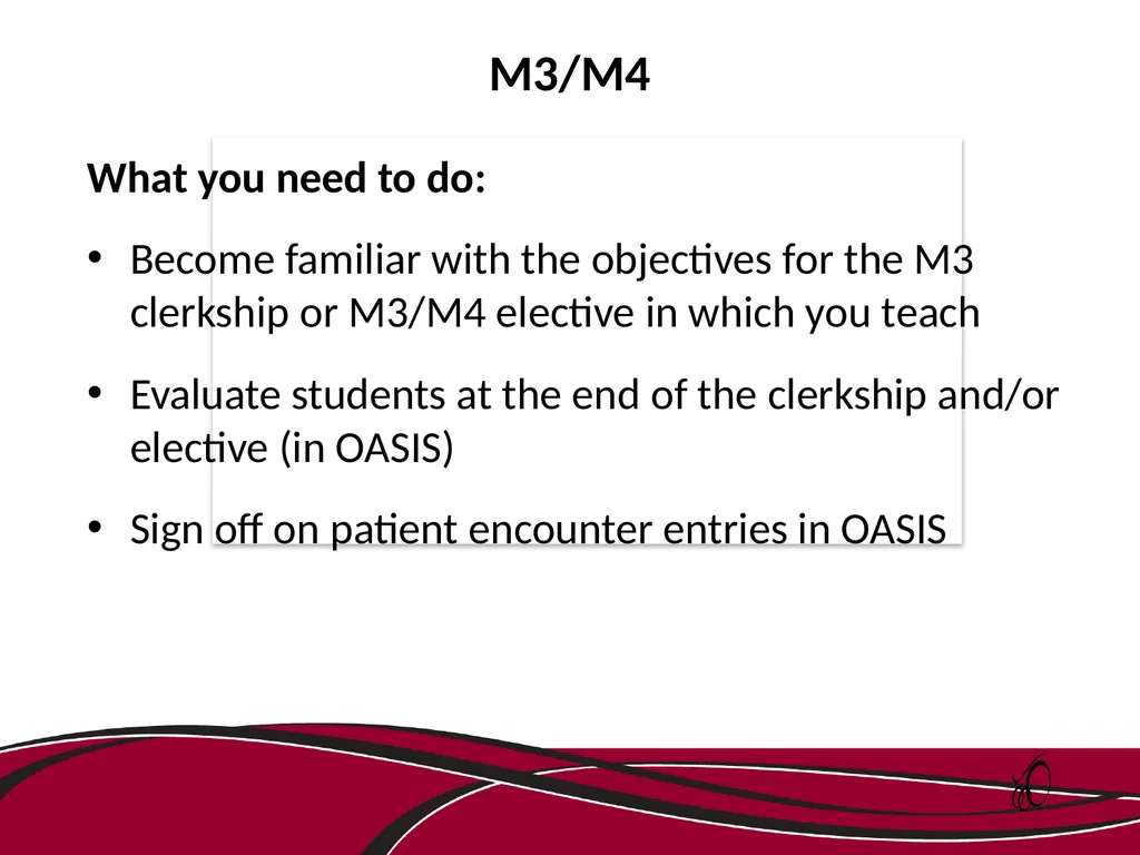 Welcome USCSOMG Clinical Faculty Member Training - slide 8 of 31