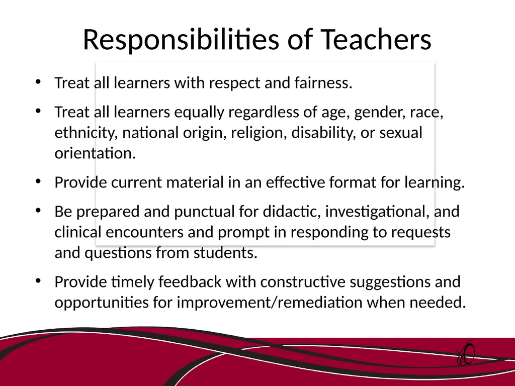 Welcome USCSOMG Clinical Faculty Member Training - slide 23 of 31