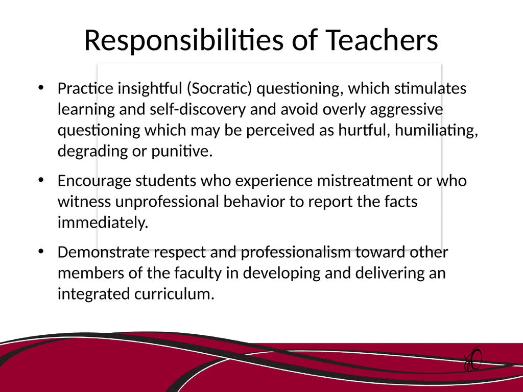 Welcome USCSOMG Clinical Faculty Member Training - slide 24 of 31