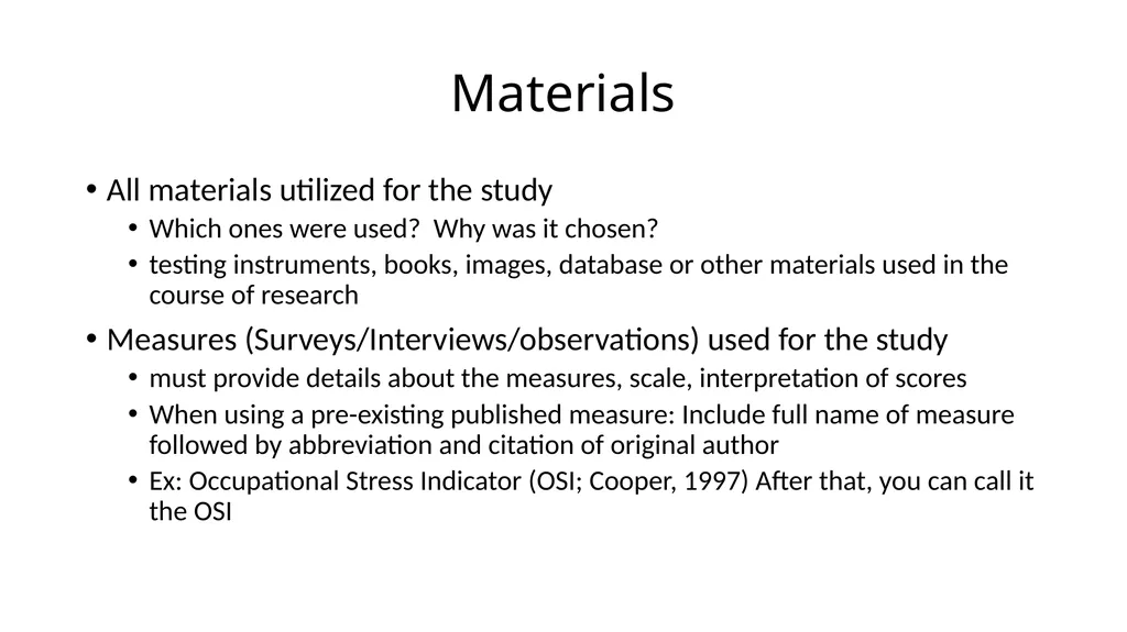 Method and Methodology Method vs Methodology - slide 10 of 17