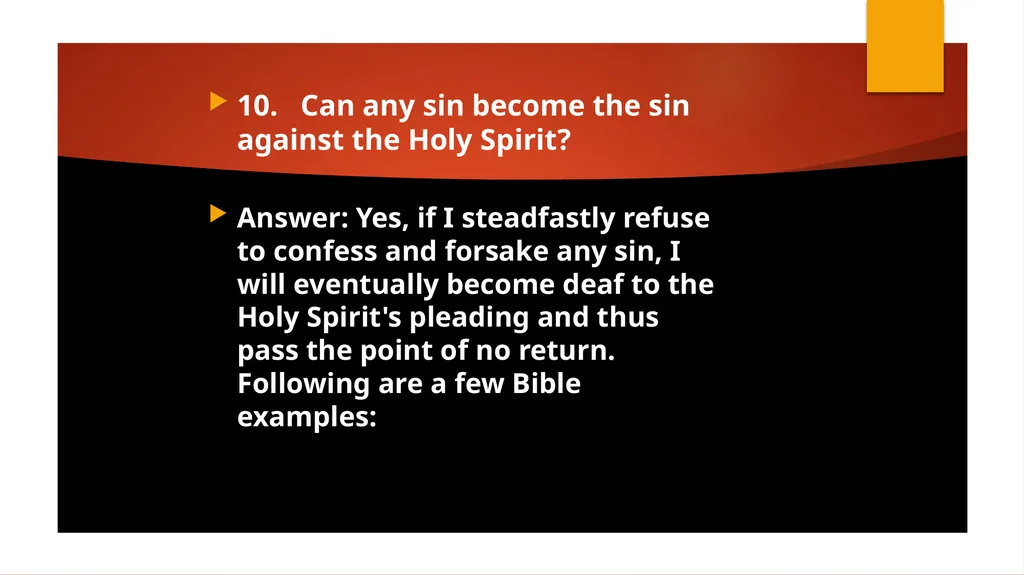 PART B 2. What does the Bible say about sin - slide 24 of 54