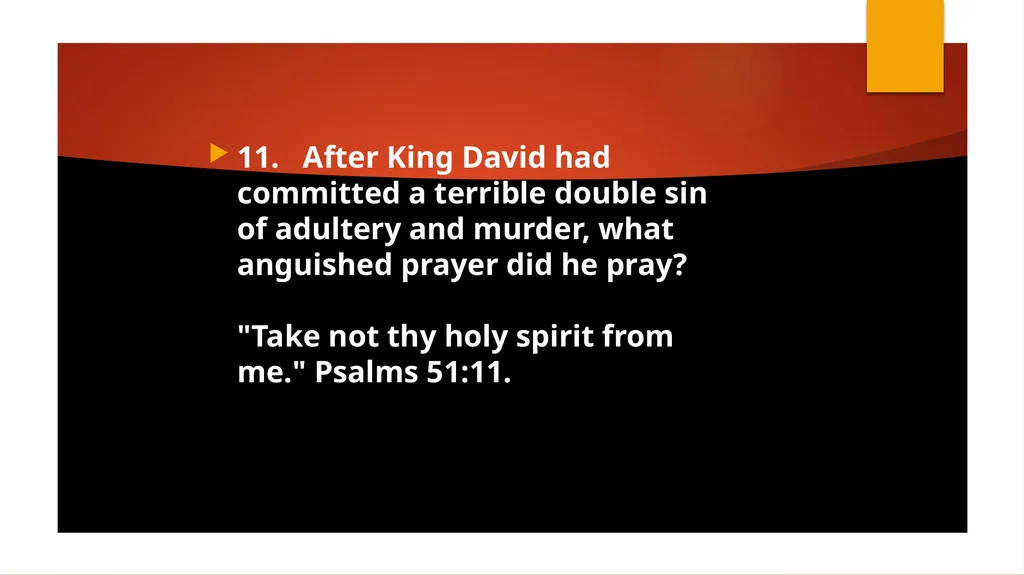 PART B 2. What does the Bible say about sin - slide 30 of 54