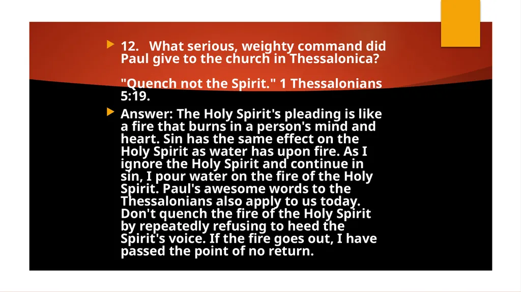 PART B 2. What does the Bible say about sin - slide 33 of 54