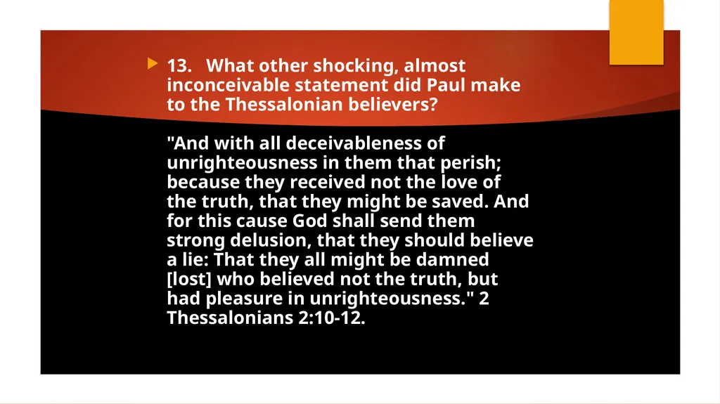 PART B 2. What does the Bible say about sin - slide 36 of 54