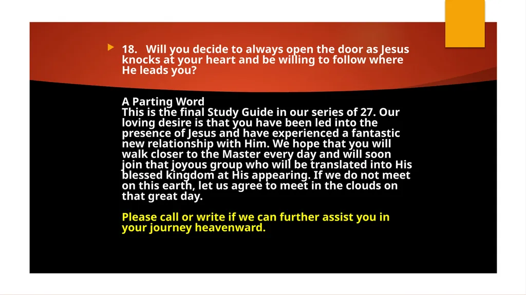 PART B 2. What does the Bible say about sin - slide 52 of 54