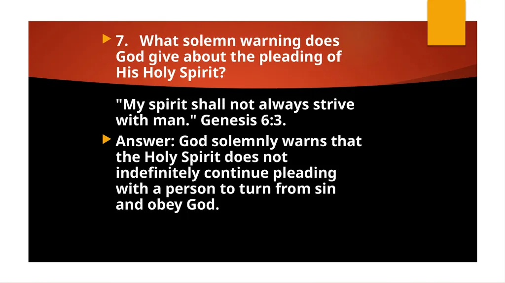 PART B 2. What does the Bible say about sin - slide 16 of 54