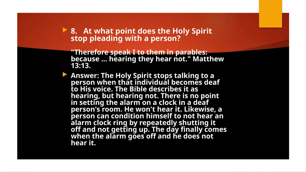 PART B 2. What does the Bible say about sin - slide 18 of 54