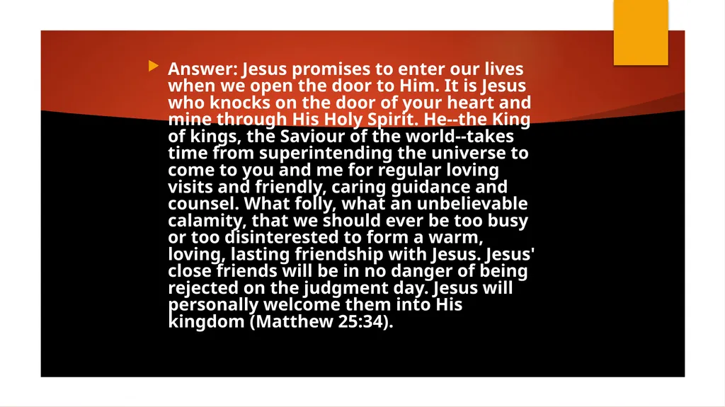 PART B 2. What does the Bible say about sin - slide 50 of 54