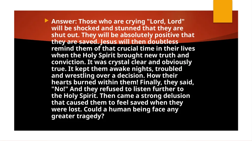 PART B 2. What does the Bible say about sin - slide 40 of 54
