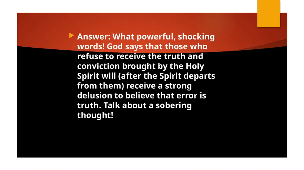 PART B 2. What does the Bible say about sin - slide 37 of 54
