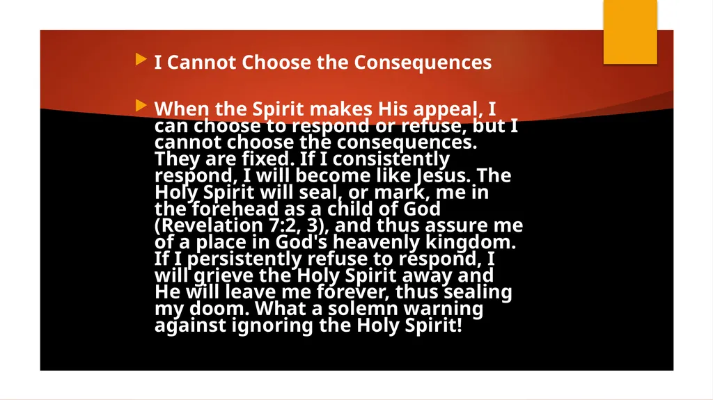PART B 2. What does the Bible say about sin - slide 29 of 54