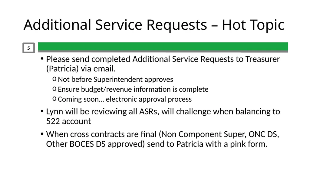 Business Office Hot Topics September 2, 2020 1 - slide 5 of 23