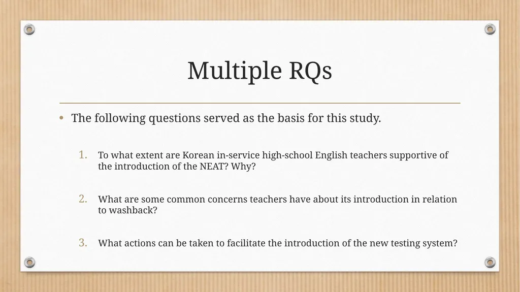 Developing Qualitative Research Questions What - slide 10 of 26
