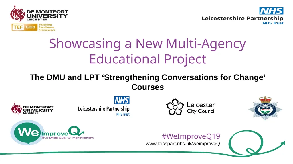 Showcasing a New Multi-Agency Educational Project - slide 2 of 8