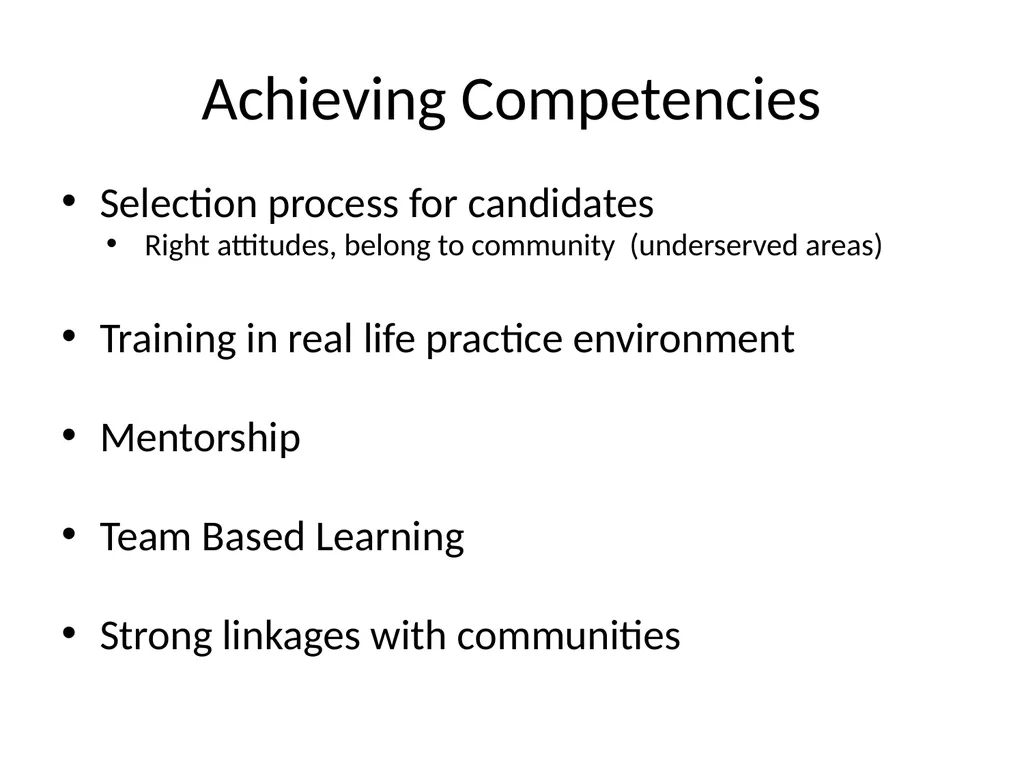 Reforming the Health Work Force to support - slide 22 of 24