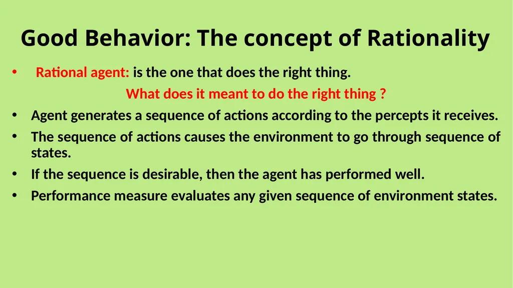Artificial Intelligence Lecture 2 Intelligent - slide 5 of 9