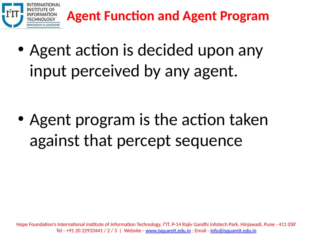 Introduction Unit I 1 By : Ashvini Kulkarni Hope - slide 6 of 12