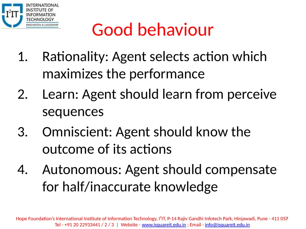 Introduction Unit I 1 By : Ashvini Kulkarni Hope - slide 7 of 12
