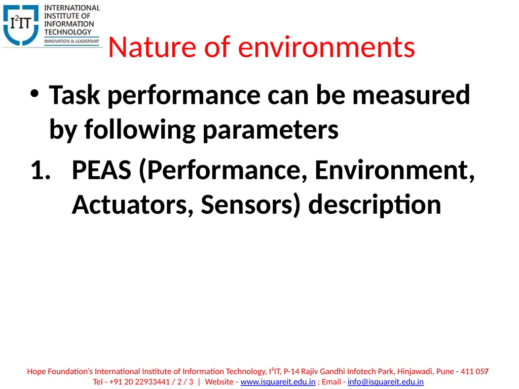 Introduction Unit I 1 By : Ashvini Kulkarni Hope - slide 9 of 12