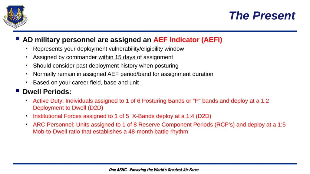 Wartime Planning and Contingency Operations (FM - slide 14 of 27