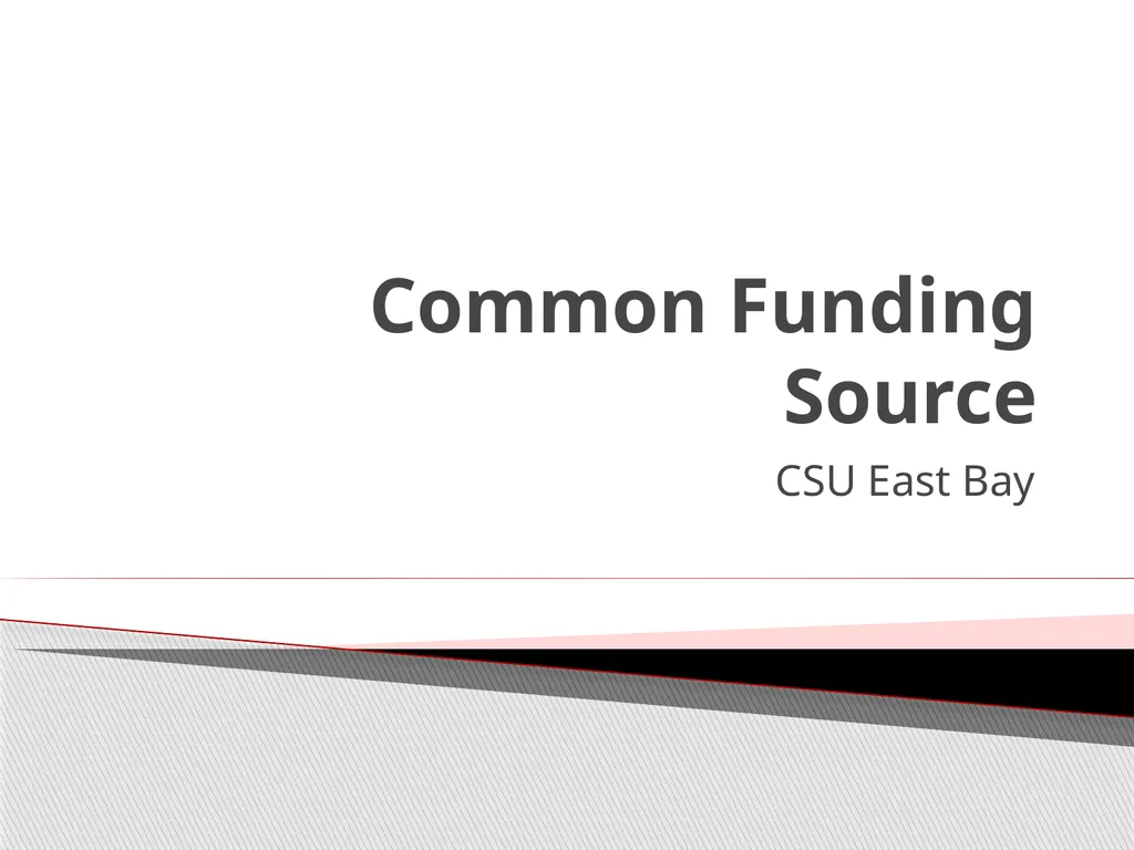 Finance Overview CSU East Bay June 2011 - slide 22 of 47