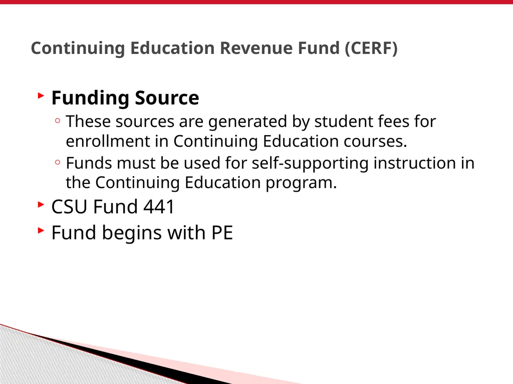 Finance Overview CSU East Bay June 2011 - slide 29 of 47